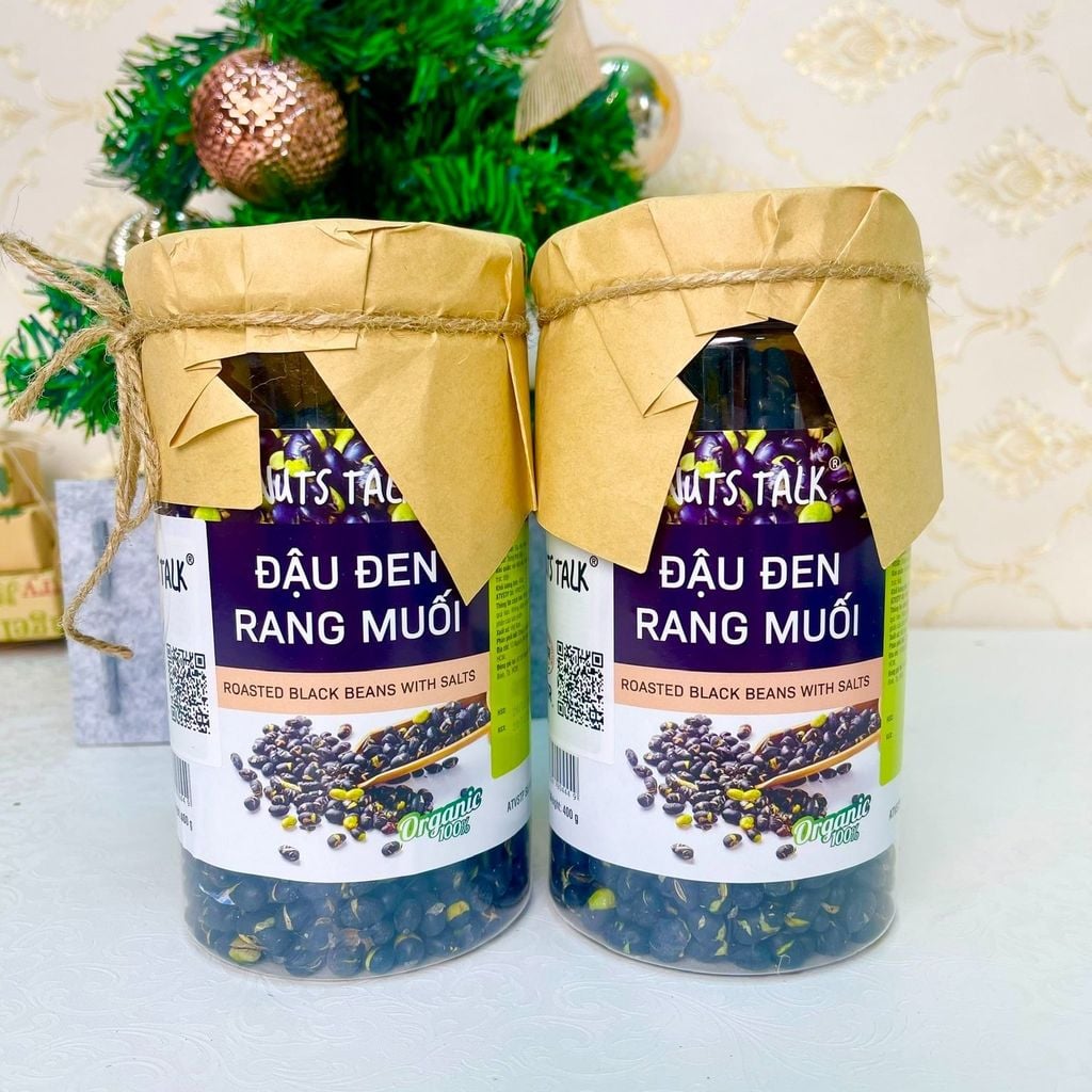 Đậu Đen Rang Muối Nuts Talk - 400g