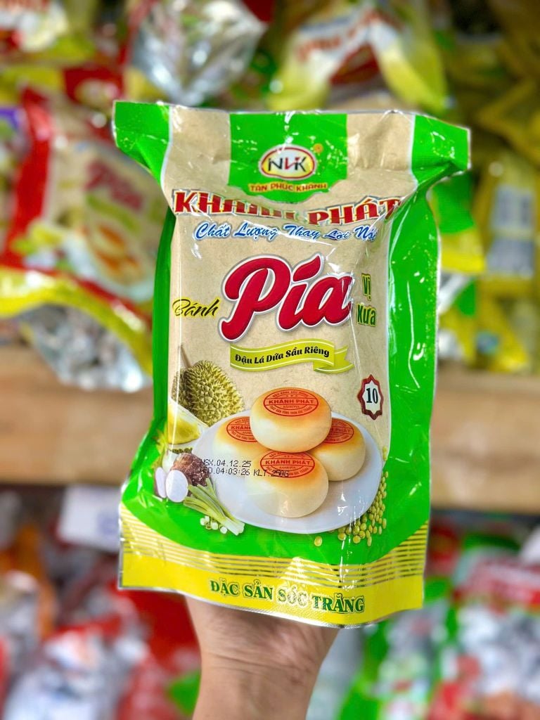 Bánh Pía Sầu Riêng Đặc Sản Sóc Trăng - 250G