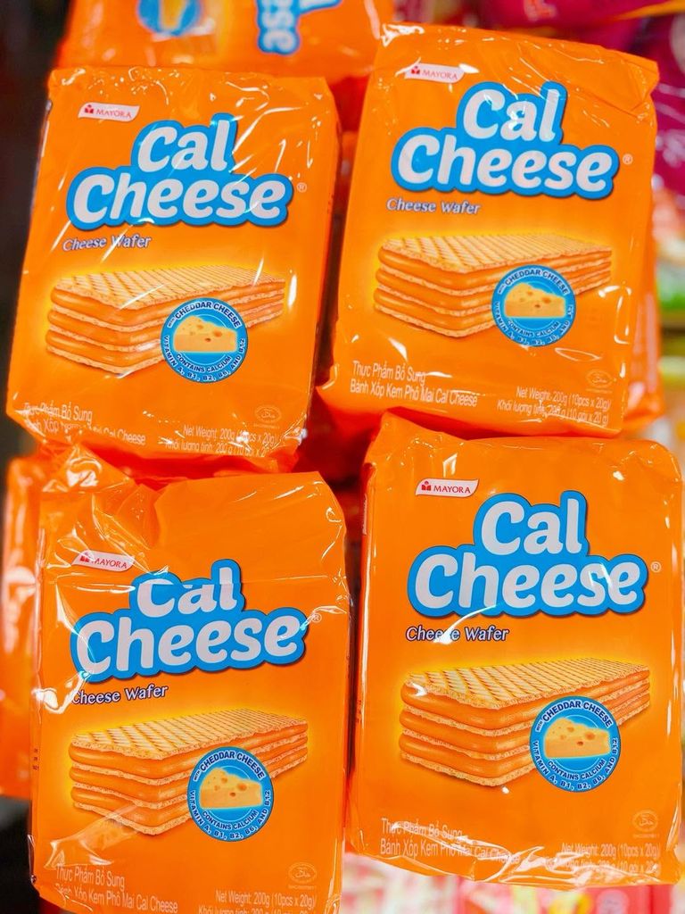 Bánh Xốp Kem Phô Mai Cal Cheese - 200G