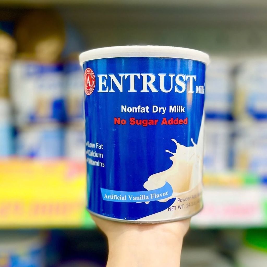 Sữa Bột Không Đường Entrust Mỹ - 400g