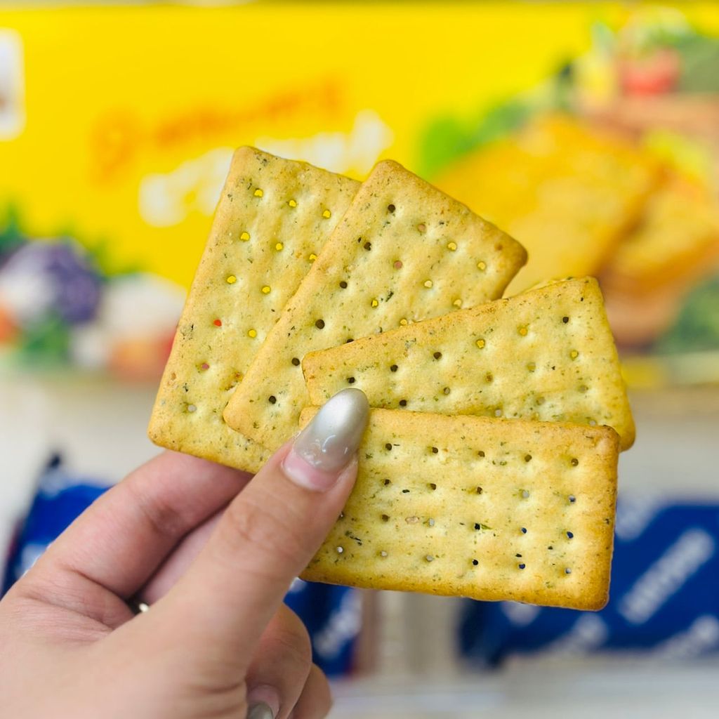 Bánh Quy Kẹp Kem Rau Củ Tổng Hợp