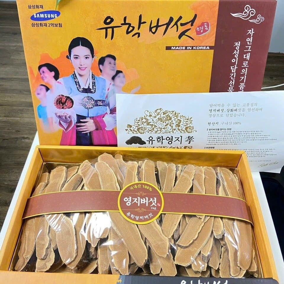 Nấm Linh Chi Cắt Lát Cao Cấp - 1kg