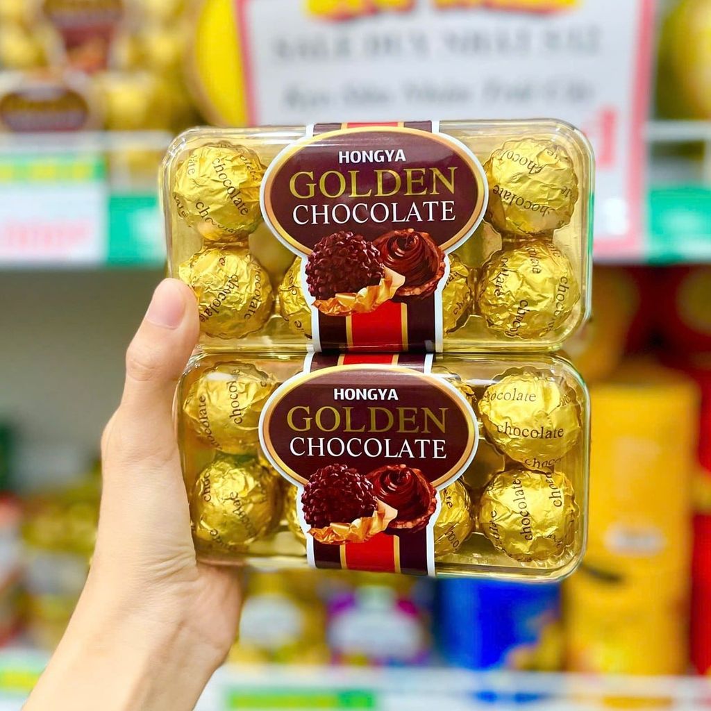 Socola Hongya Golden 2 Tầng - 16 Viên x 168g