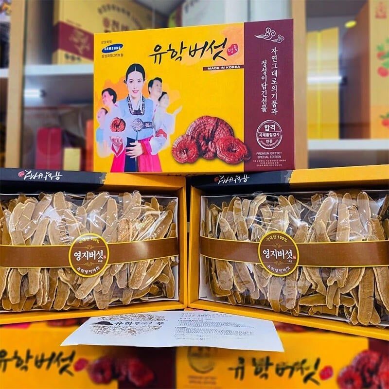 Nấm Linh Chi Cắt Lát Cao Cấp - 1kg