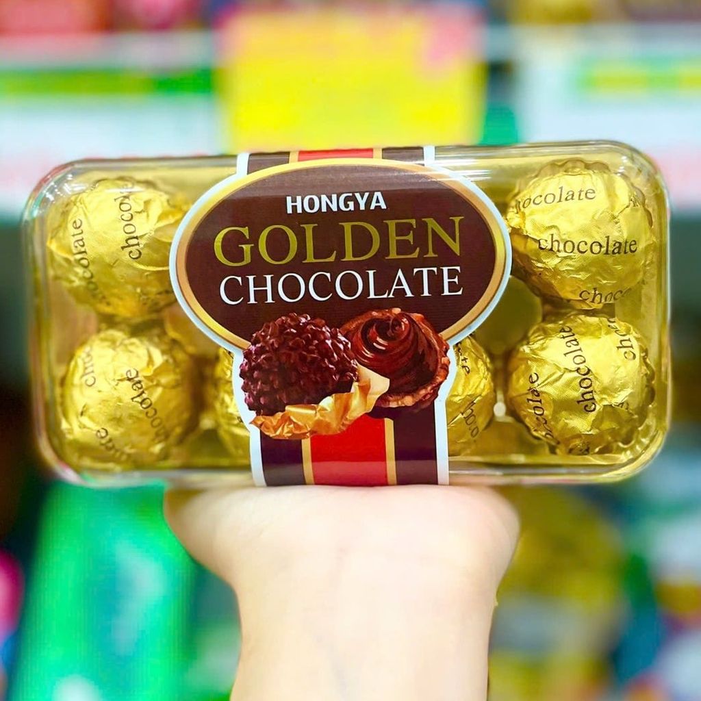 Socola Hongya Golden 2 Tầng - 16 Viên x 168g