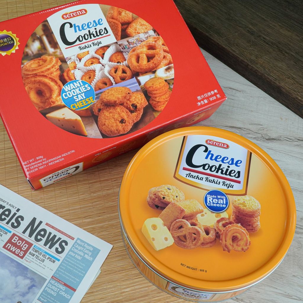 Bánh Quy Phô Mai Cheese Cookies Serena - 908g