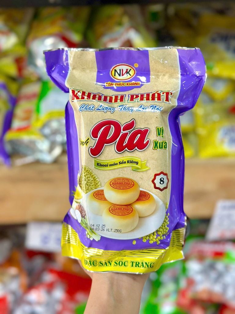 Bánh Pía Sầu Riêng Đặc Sản Sóc Trăng - 250G