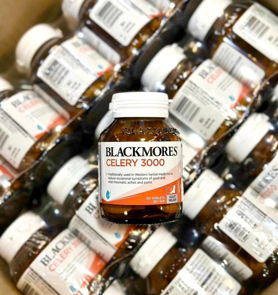 Viên Uống Trị Gout Blackmores Celery 3000 – 50 Viên