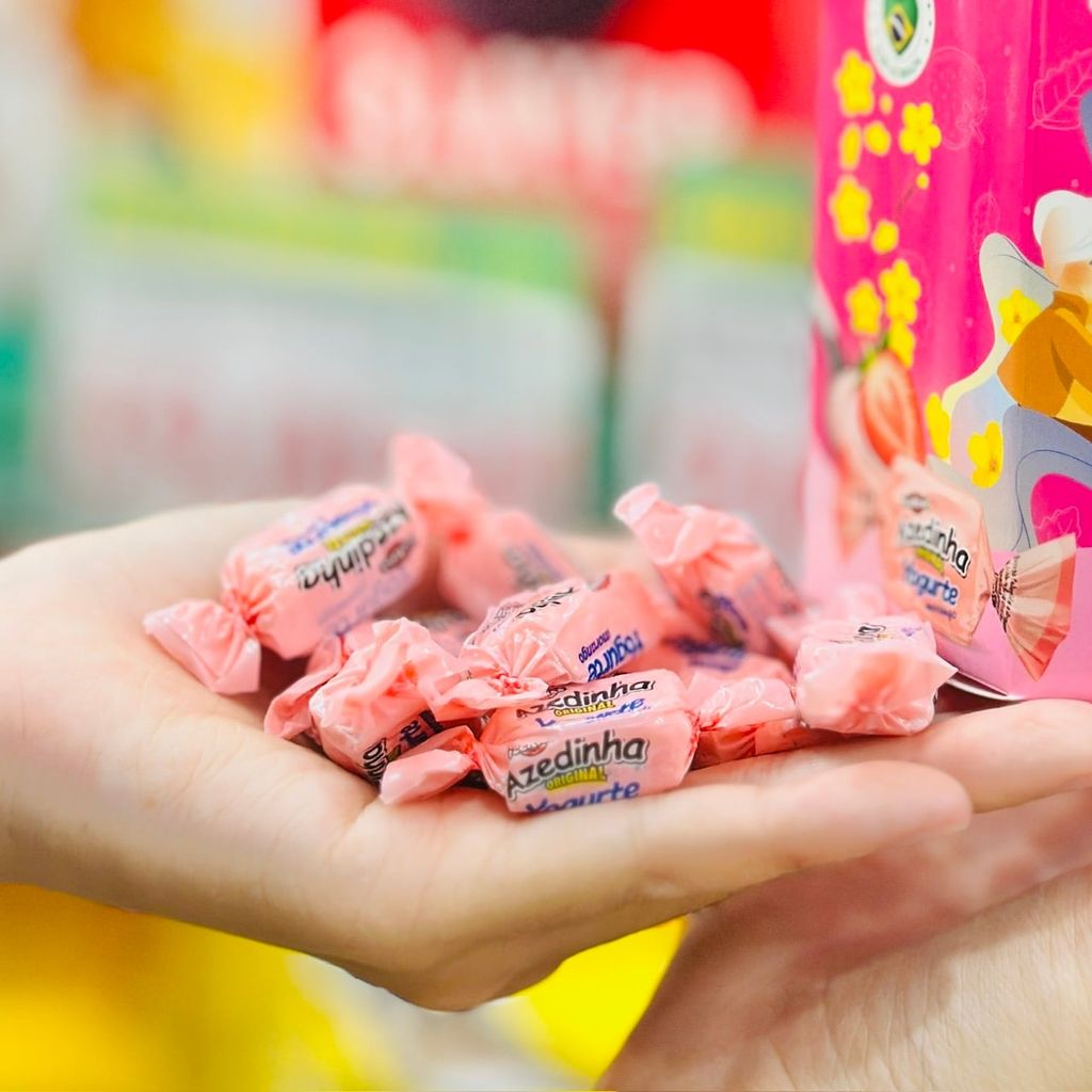Kẹo Mềm Sữa Chua Hương Dâu Azedinha - 100g