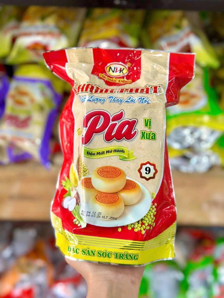 Bánh Pía Sầu Riêng Đặc Sản Sóc Trăng - 250G