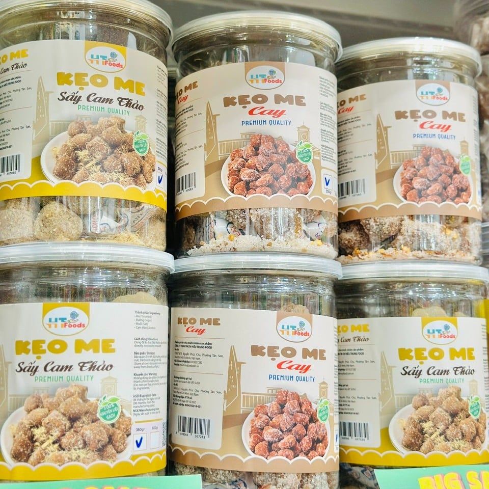 Kẹo Me Sấy Thơm Ngon Đặc Sản - Hộp 300g