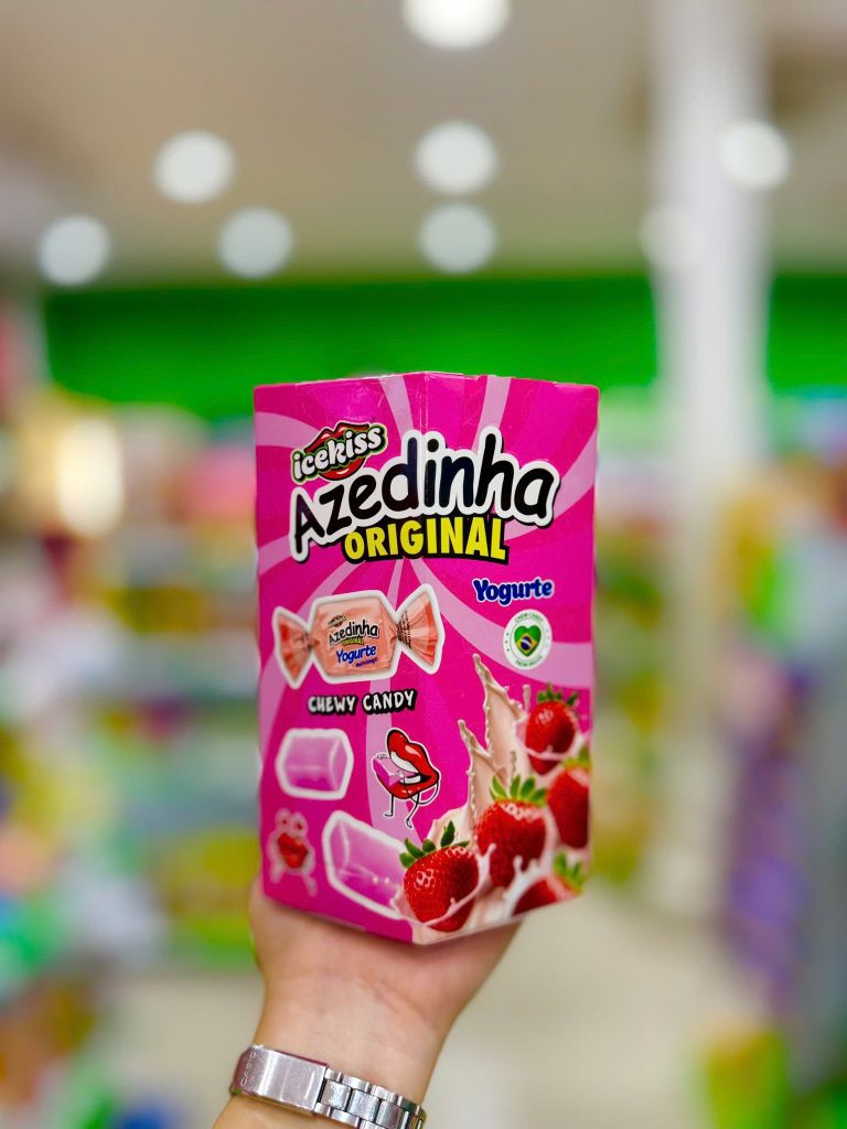 Kẹo Mềm Sữa Chua Hương Dâu Azedinha - 100g