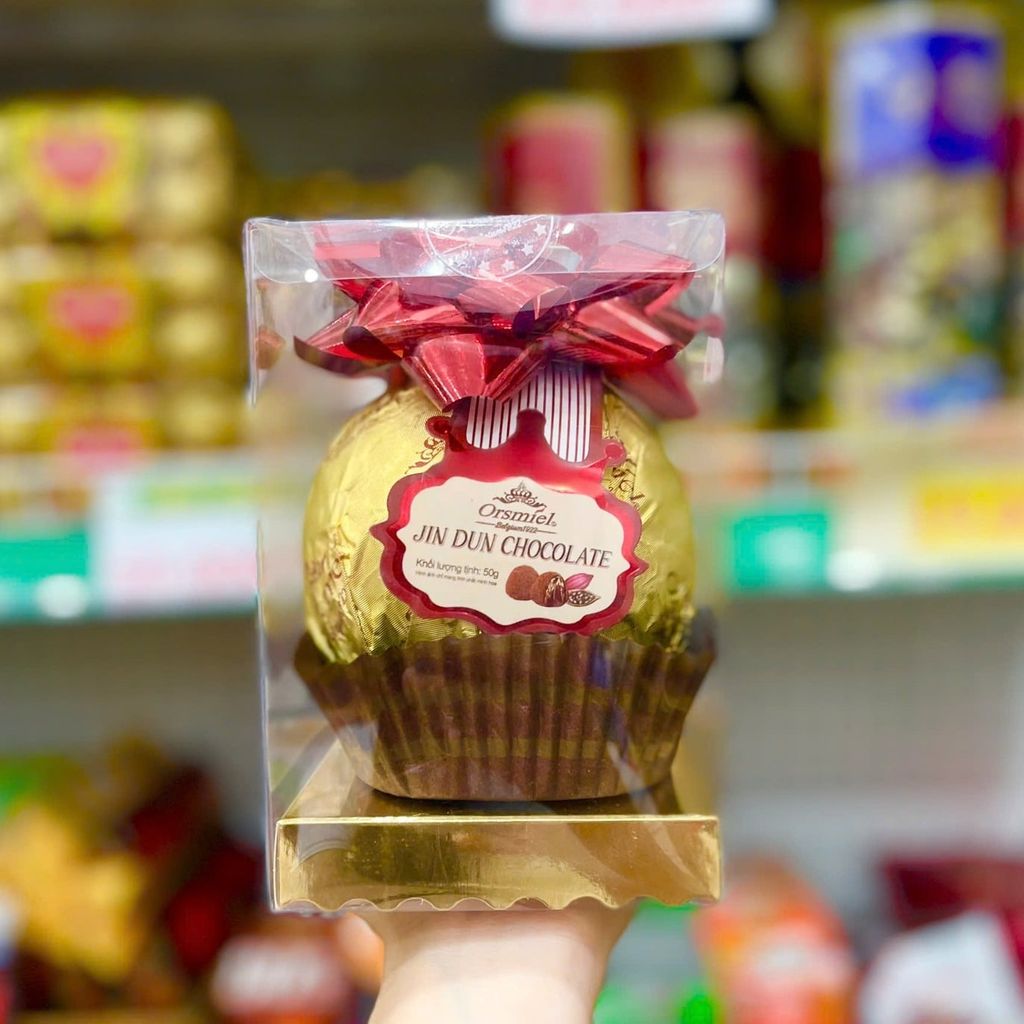 Quả Cầu Chocolate Orsmiel Nơ 120g