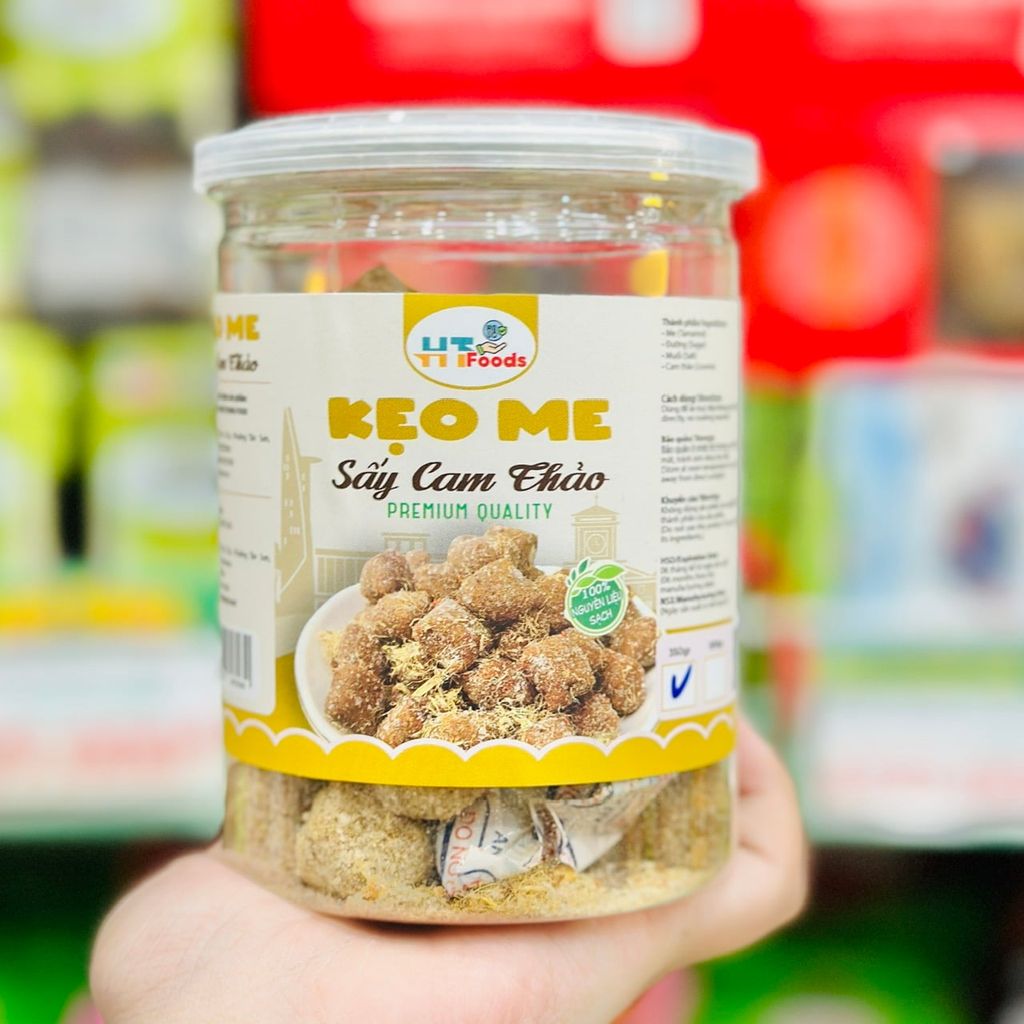 Kẹo Me Sấy Thơm Ngon Đặc Sản - Hộp 300g