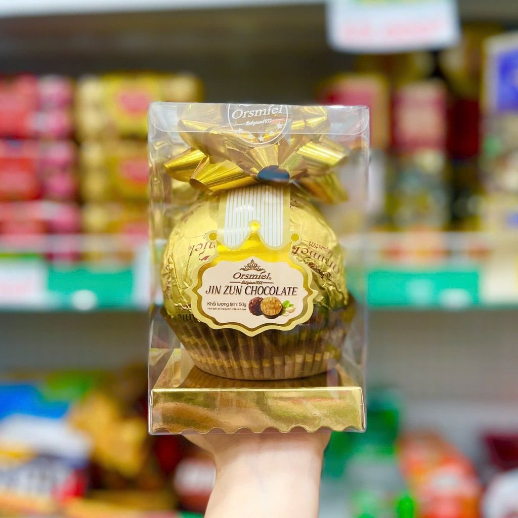 Quả Cầu Chocolate Orsmiel Nơ 120g