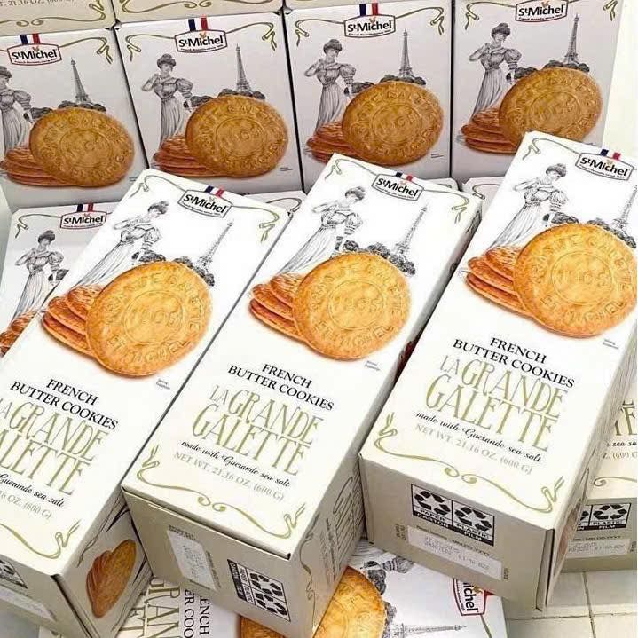Bánh Quy Bơ Pháp StMichel La Grande Galette – 600g
