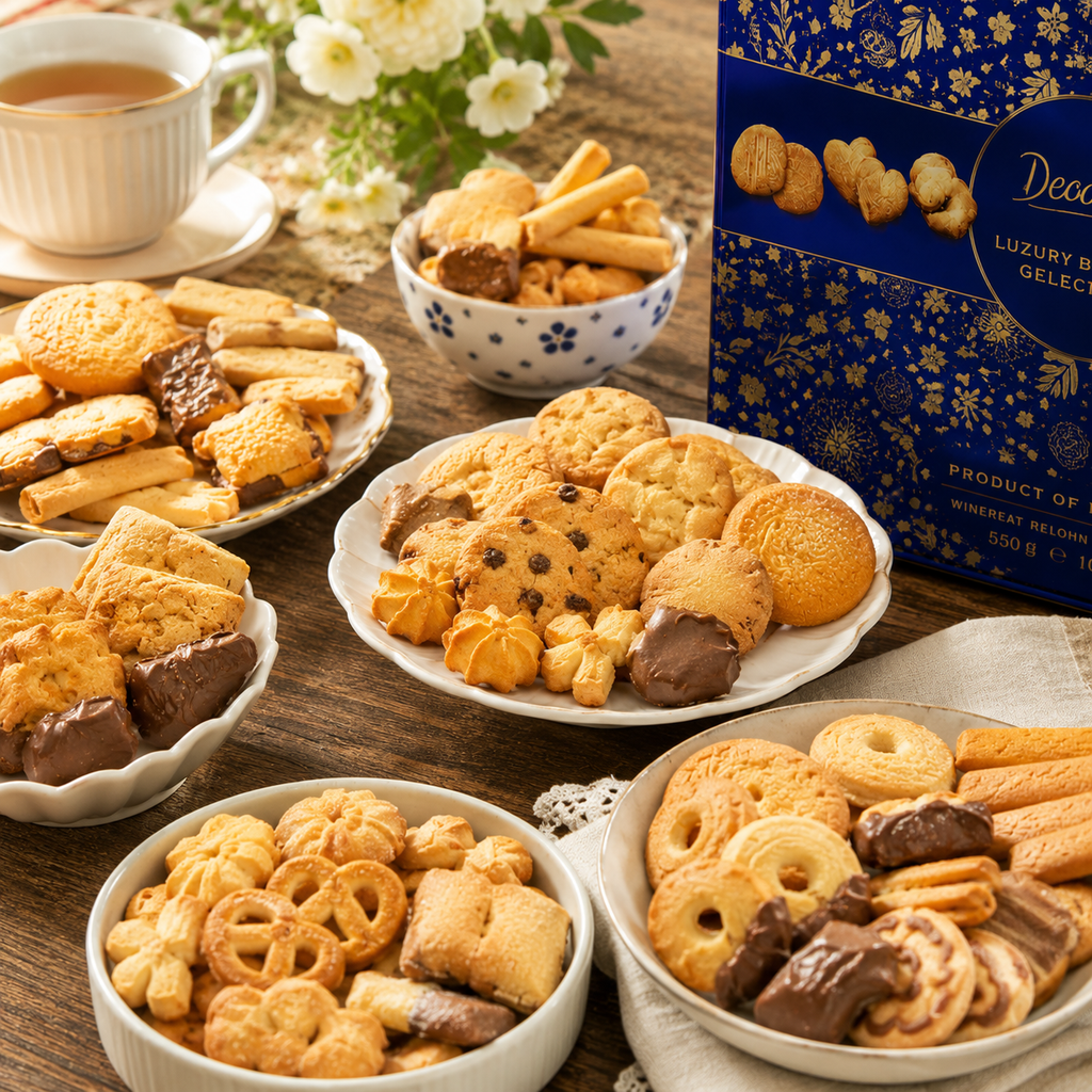 Bánh Quy Bơ Hộp Thiếc Desobry Luxury Bỉ - 300g