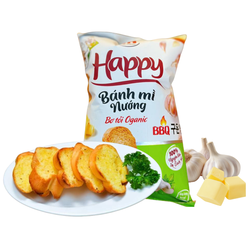 Bánh Mì Nướng Happy - 50g