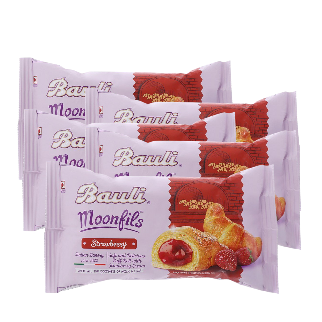 Bánh Sừng Trâu Bauli Moonfils - 5 Cái x 45g