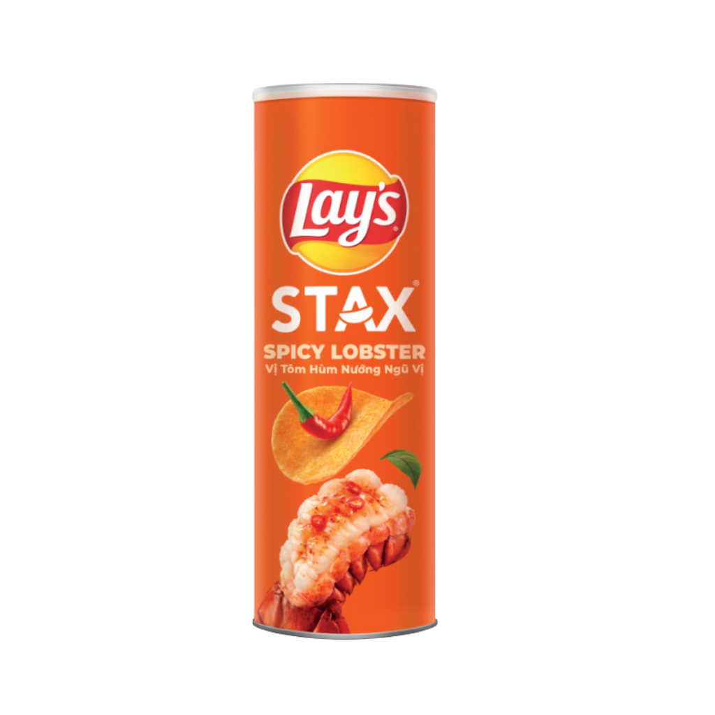 Snack Khoai Tây Đủ Vị Lay's Stax - 100g