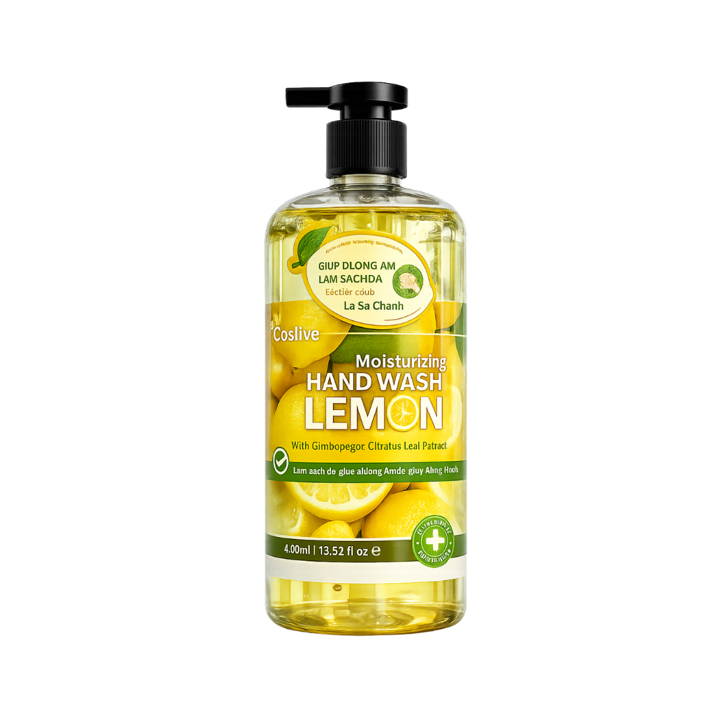 Gel Rửa Tay Khử Mùi Cao Cấp Coslive - 400ML