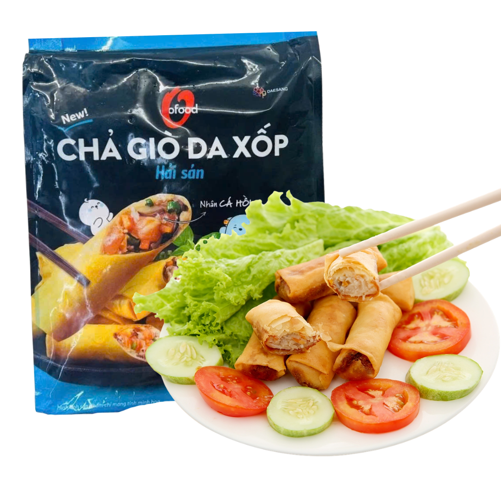 Chả Giò Da Xốp Ofood Cao Cấp – 300G