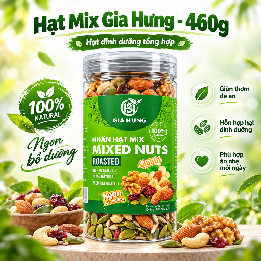 Hạt Mix Gia Hưng - 460g