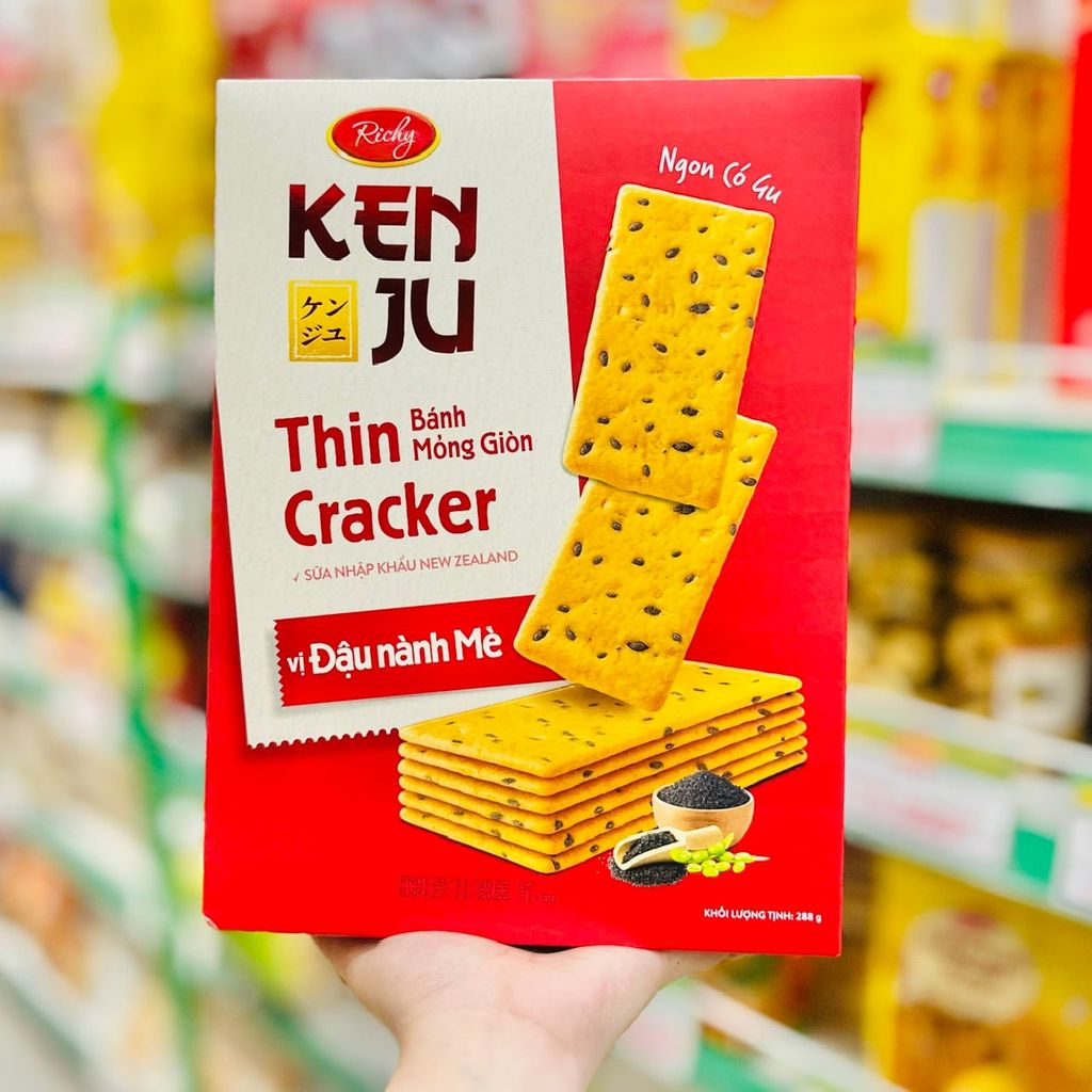 Bánh Kenju Vị Đậu Nành Mè - 288gr