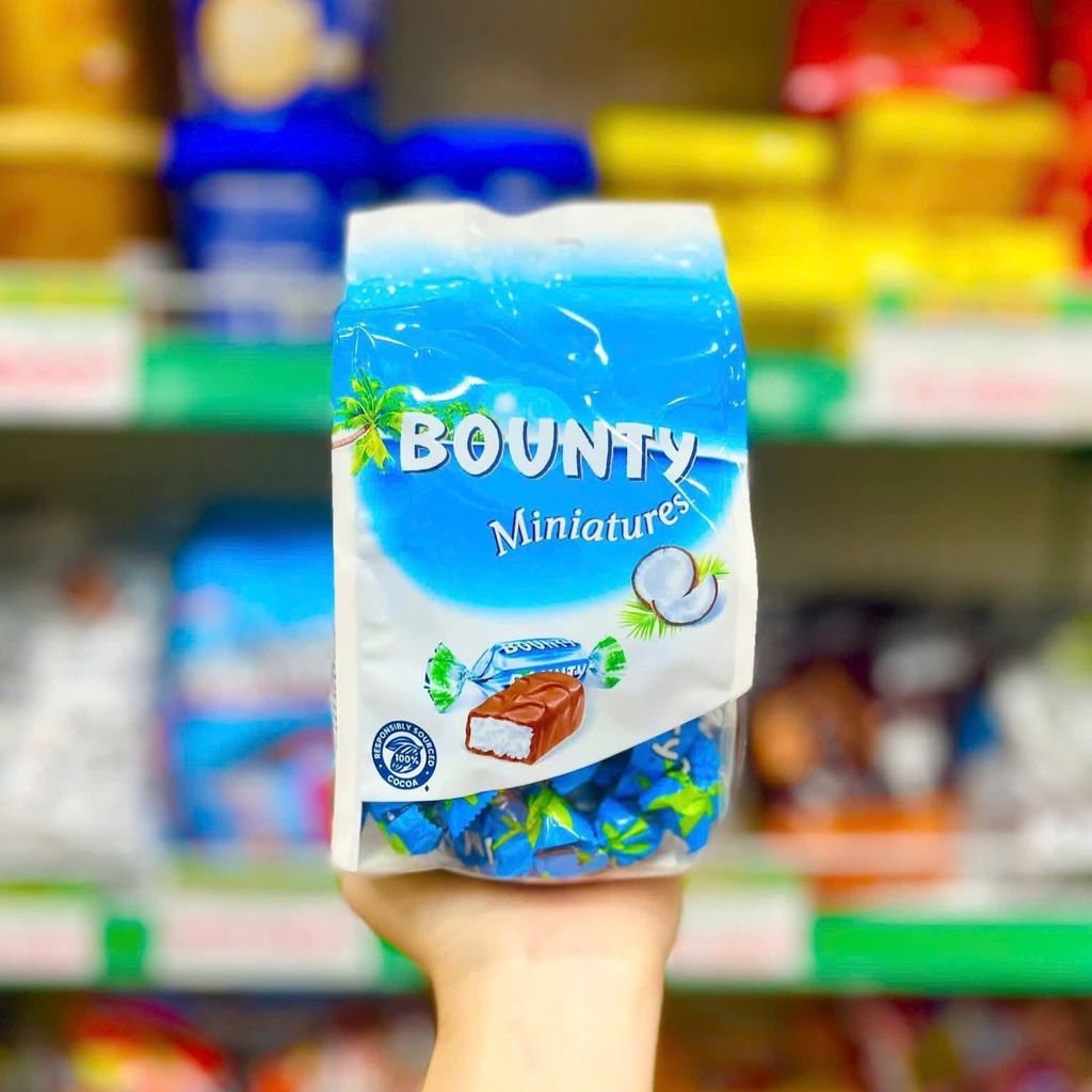 Kẹo Socola Dừa Bounty Miniatures - 220g
