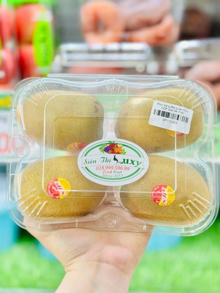 Kiwi Vàng Đài Loan Gold DOF - Set 4 Trái