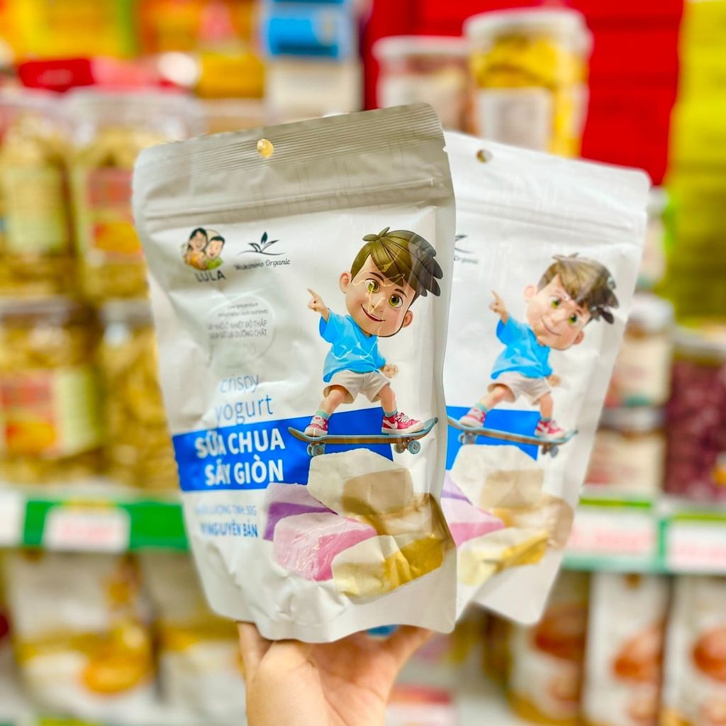 Sữa Chua Sấy Giòn Wakamono - 60g