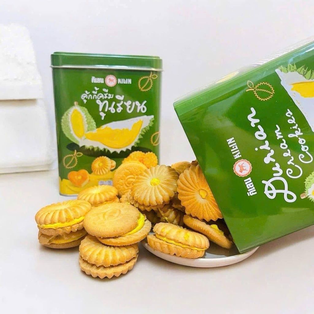Bánh Quy Sầu Riêng Kilin Thái Lan – 400g