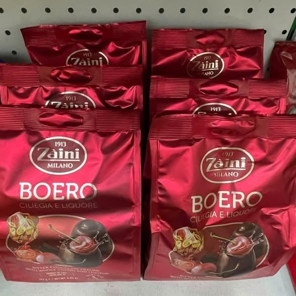Socola Nhân Cherry Zaini Boero - Gói 187g