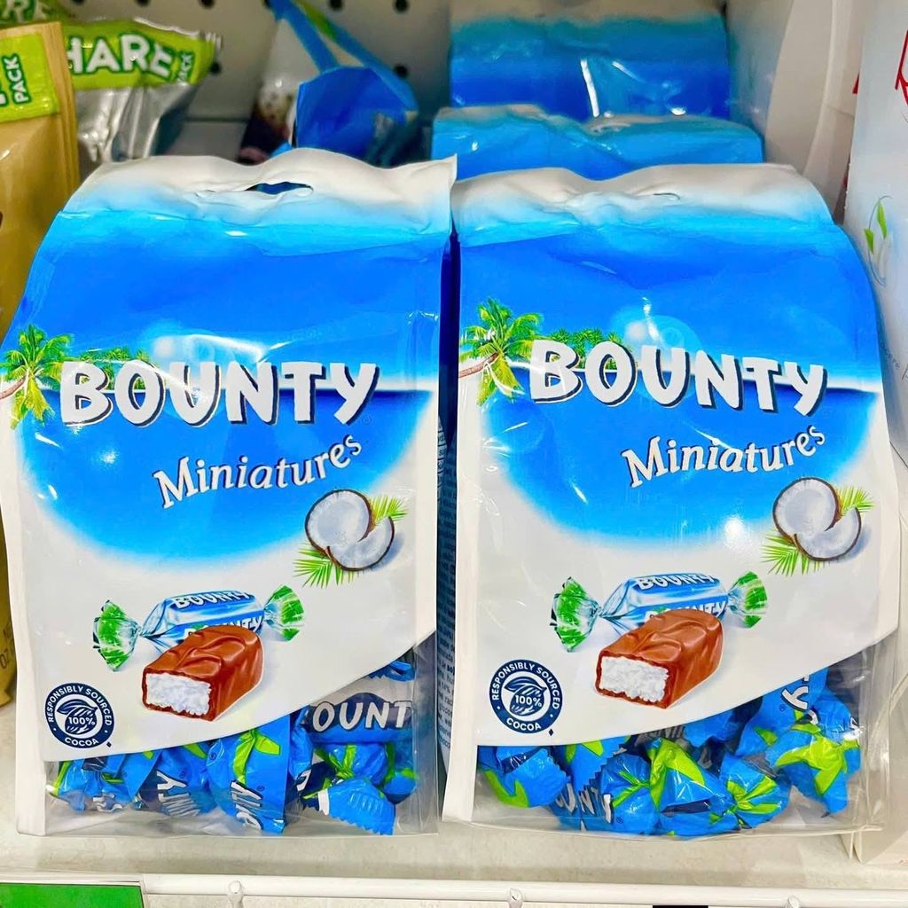 Kẹo Socola Dừa Bounty Miniatures - 220g