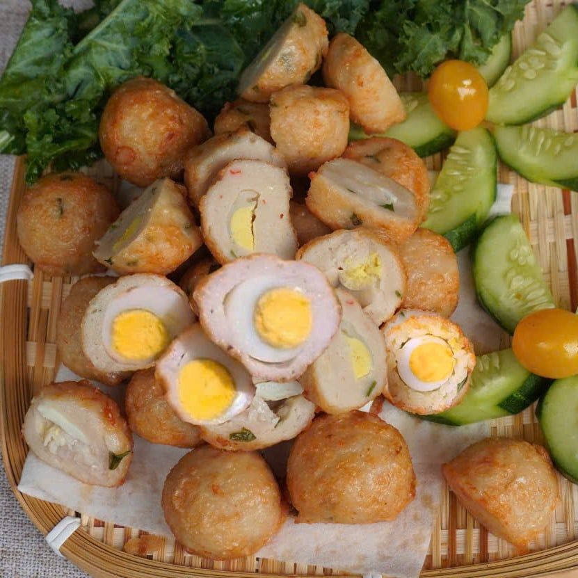 Chả Cá Trứng Cút - 500g