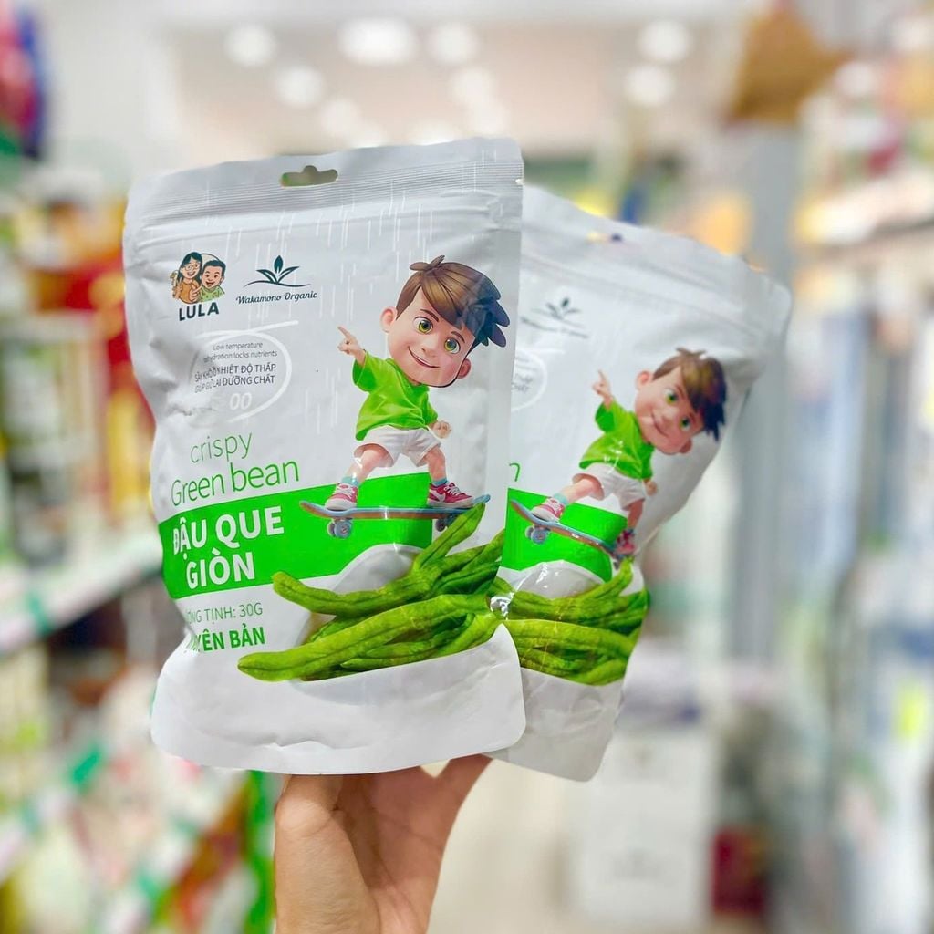 Đậu Que Giòn Vị Nguyên Bản Wakamono – 30g