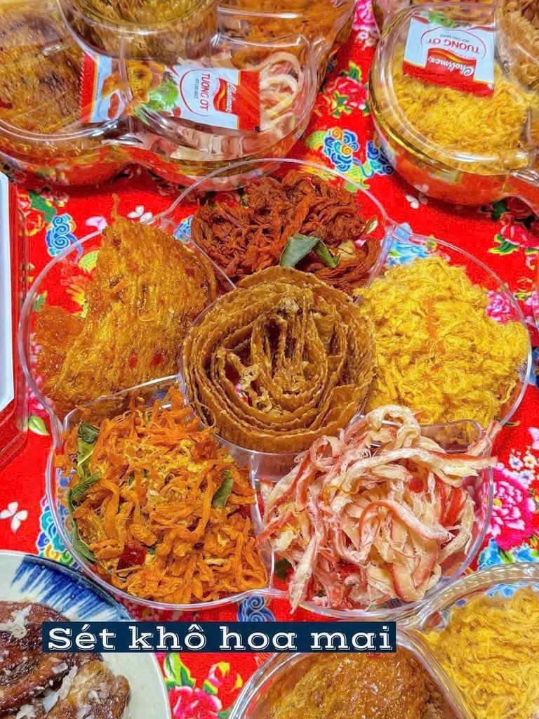 Khô Lục Vị Khay Hoa Mai - 500g