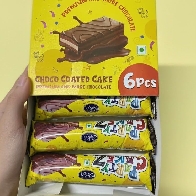 Bánh Phủ Socola Party Cakez Oshon - 6 Cái