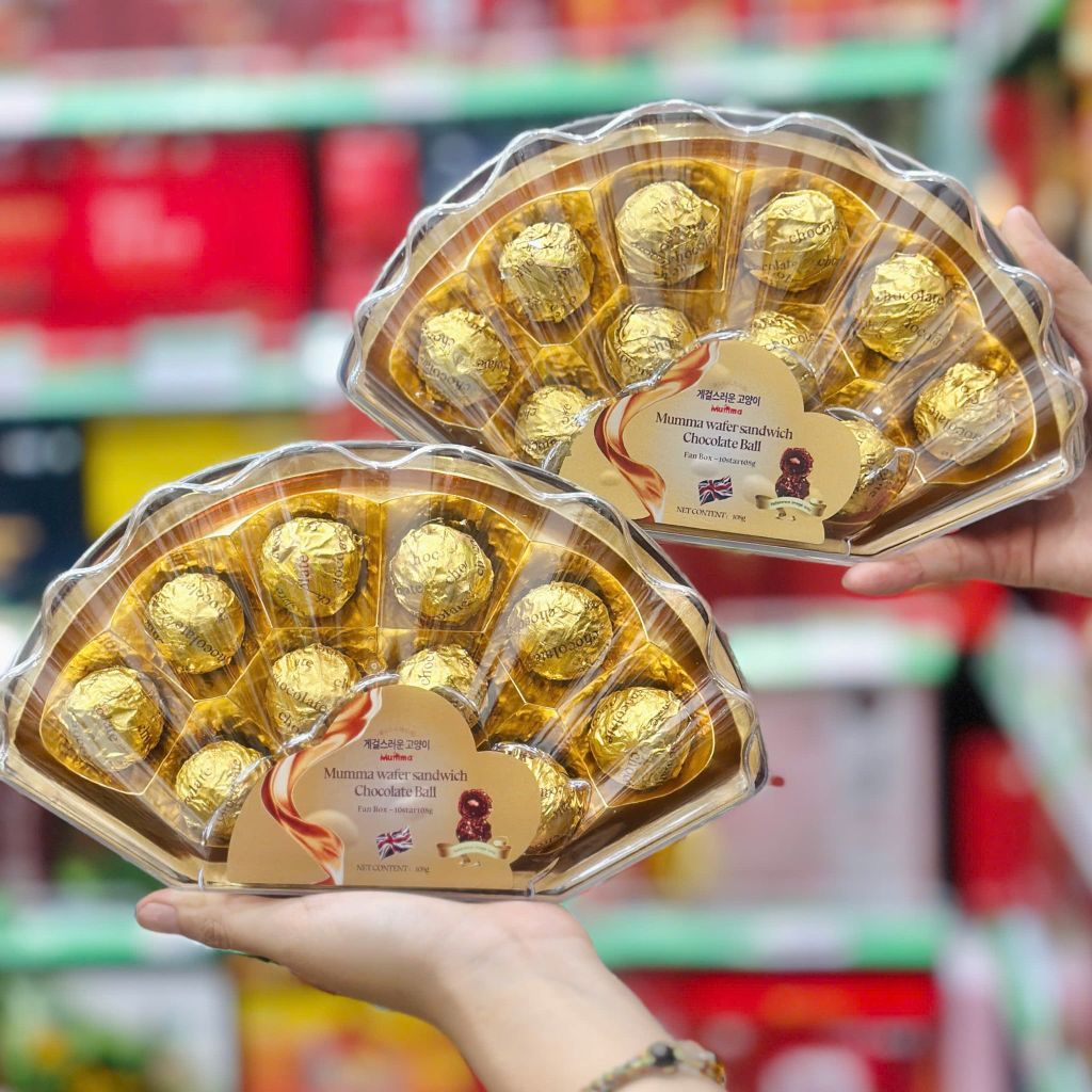 Socola Cánh Quạt Mumma Wafer 10 Viên - Hộp 108gr