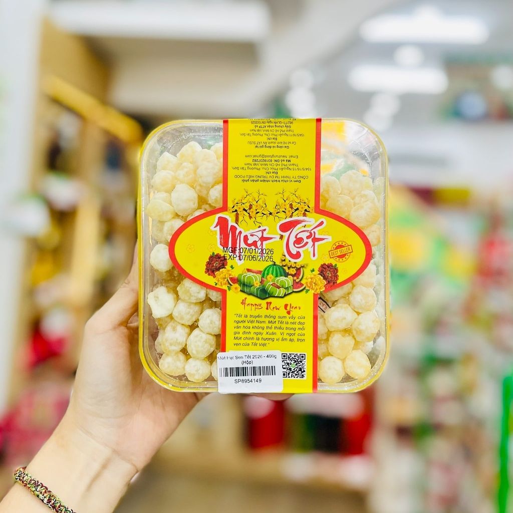 Mứt Hạt Sen Tết 2026 - Hộp 400g