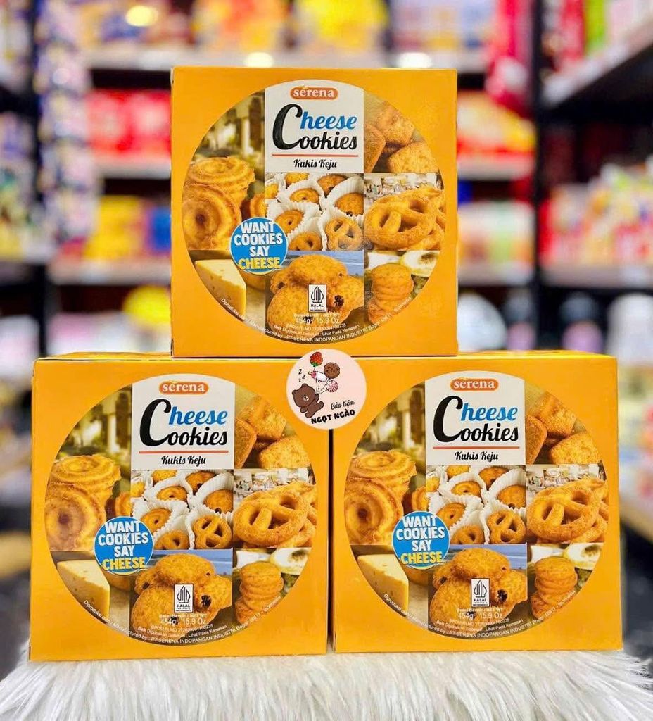 Bánh Quy Cheese Cookies Serena - Hộp 454g