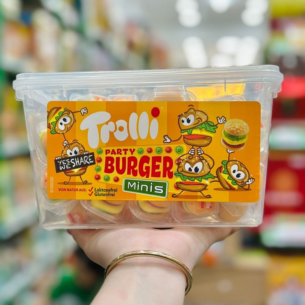 Dẻo Trolli Mini Burger - Hộp 600g