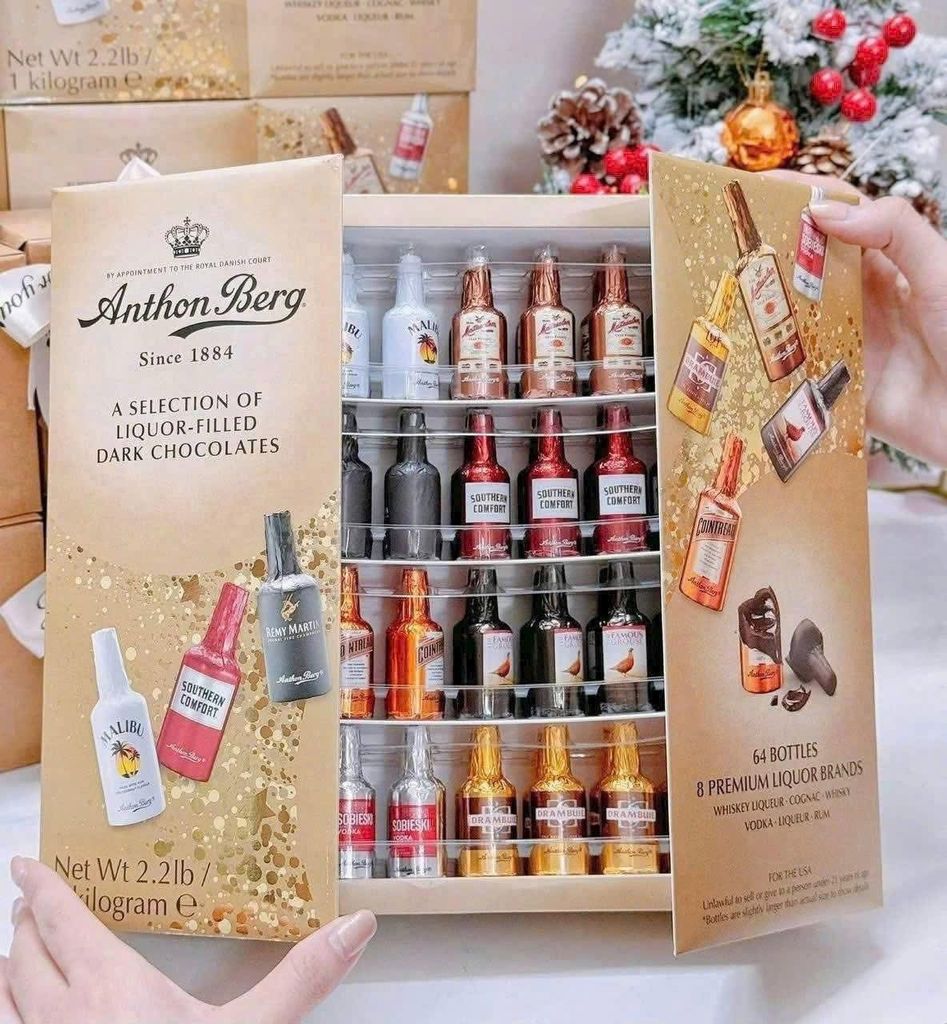 Socola Anthon Berg Cao Cấp - 64 Chai