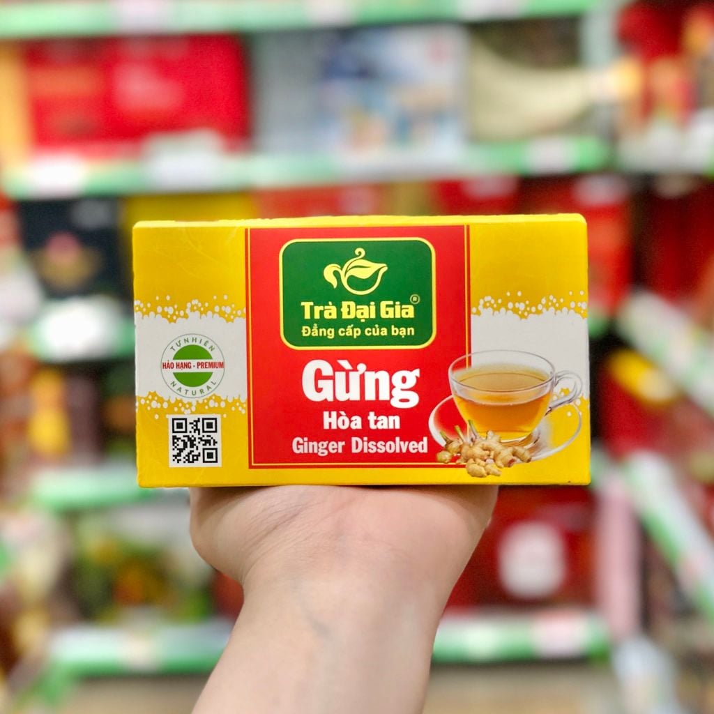Trà Gừng Hòa Tan Đại Gia Trà - 100g (5g x 20 Túi)