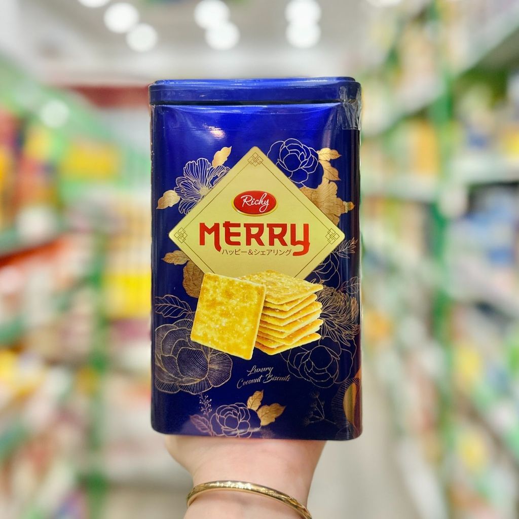 Bánh Quy Vị Sữa Dừa Richy Merry - 220g