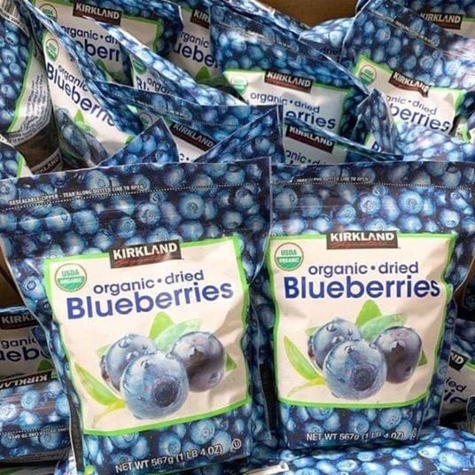 Việt Quất Sấy Khô Organic Kirkland Mỹ - Gói 567g