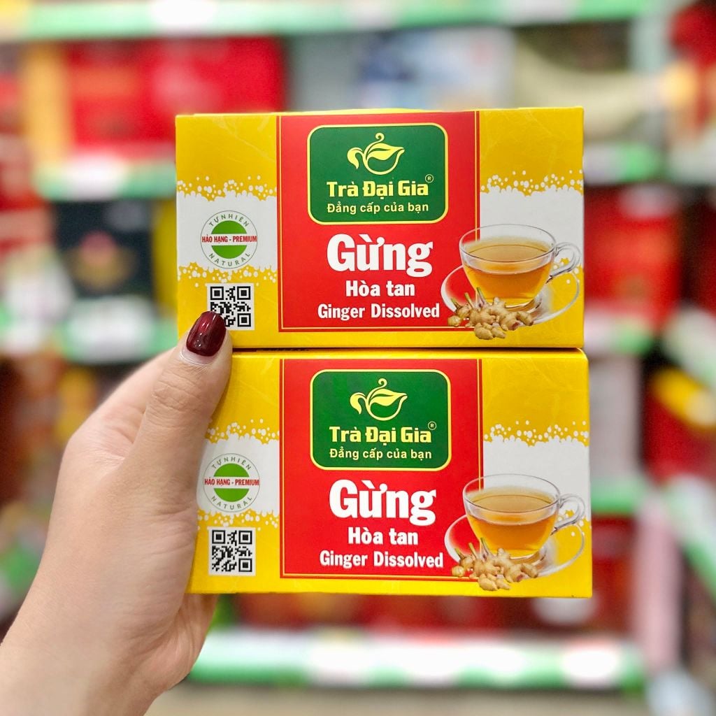 Trà Gừng Hòa Tan Đại Gia Trà - 100g (5g x 20 Túi)