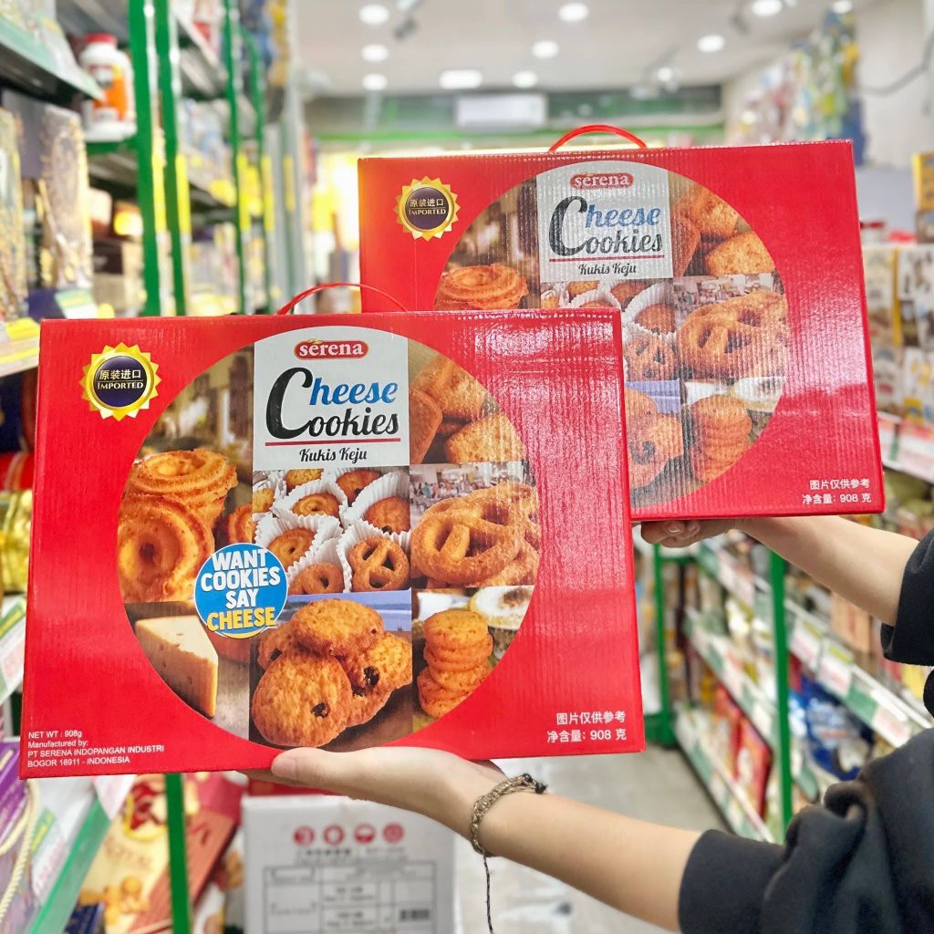 Bánh Quy Phô Mai Cheese Cookies Serena - 908g