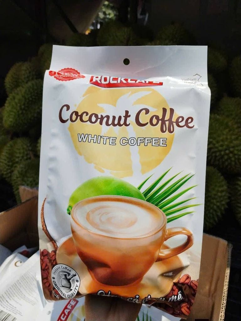 Cà Phê Dừa White Coffee Rockcafe – 600g