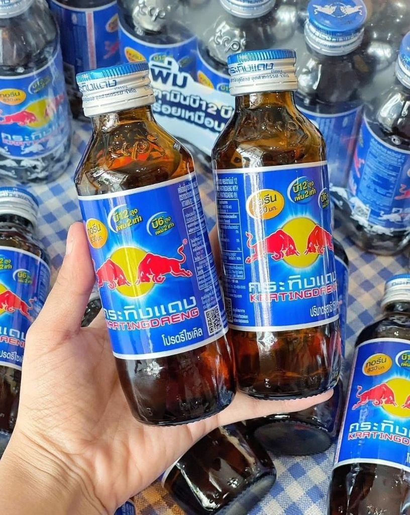 Nước Tăng Lực Redbull Chai Thủy Tinh - Lốc 10 Chai